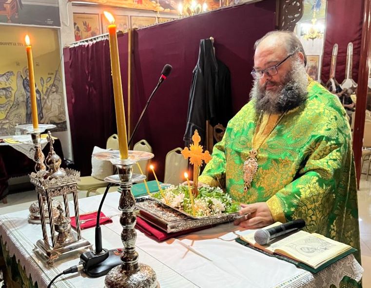 Η εορτή της Παγκόσμιας Ύψωσης του Τιμίου Σταυρού στον Ι.Ν. Αγίου Πολυκάρπου της Μενεμένης Θεσσαλονίκης