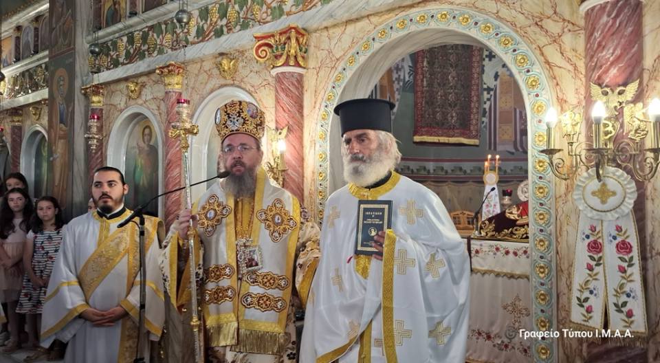 Χειροτονία Πρεσβυτέρου από τον Μητροπολίτη Αιτωλίας και Ακαρνανίας Δαμασκηνό