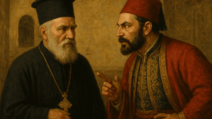 Ο παπάς κι ο Αγάς – Του Μιχαήλ Σωτηρίου Μιχαλακόπουλου