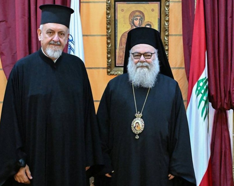 Συνάντηση Πατριάρχη Αντιοχείας με τον Μητροπολίτη Γέροντα Χαλκηδόνος