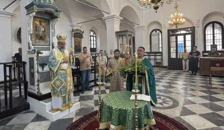 Η εορτή της Παγκοσμίου Υψώσεως του Τιμίου Σταυρού στο Καστελλόριζο και η απονομή οφφικίου του Αρχιμανδρίτη π. Νικόδημο Σκλέπα
