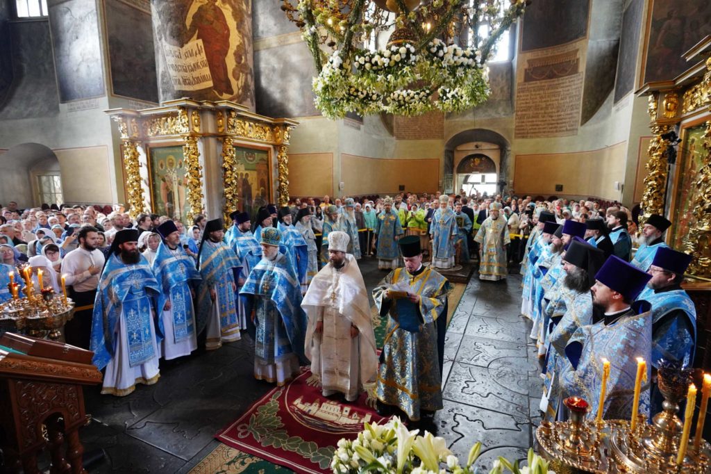 В праздник Донской иконы Божией Матери Святейший Патриарх Кирилл совершил Литургию в Донском монастыре Москвы и возглавил хиротонию архимандрита Исаакия (Иванова) во епископа Касимовского и Сасовского
