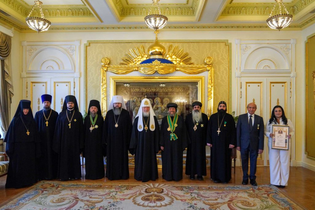 Состоялась встреча Святейшего Патриарха Кирилла с членами Комиссии по диалогу между Русской Православной Церковью и Коптской Церковью