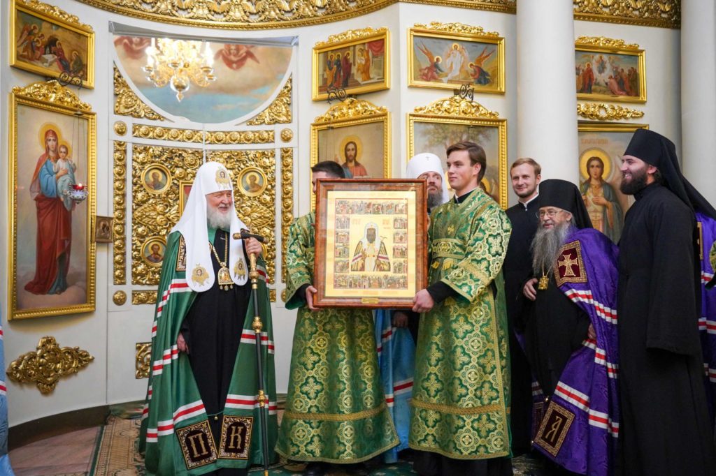 Патриаршая проповедь в день памяти благоверных князей Даниила Московского и Александра Невского после Литургии в Даниловом ставропигиальном монастыре