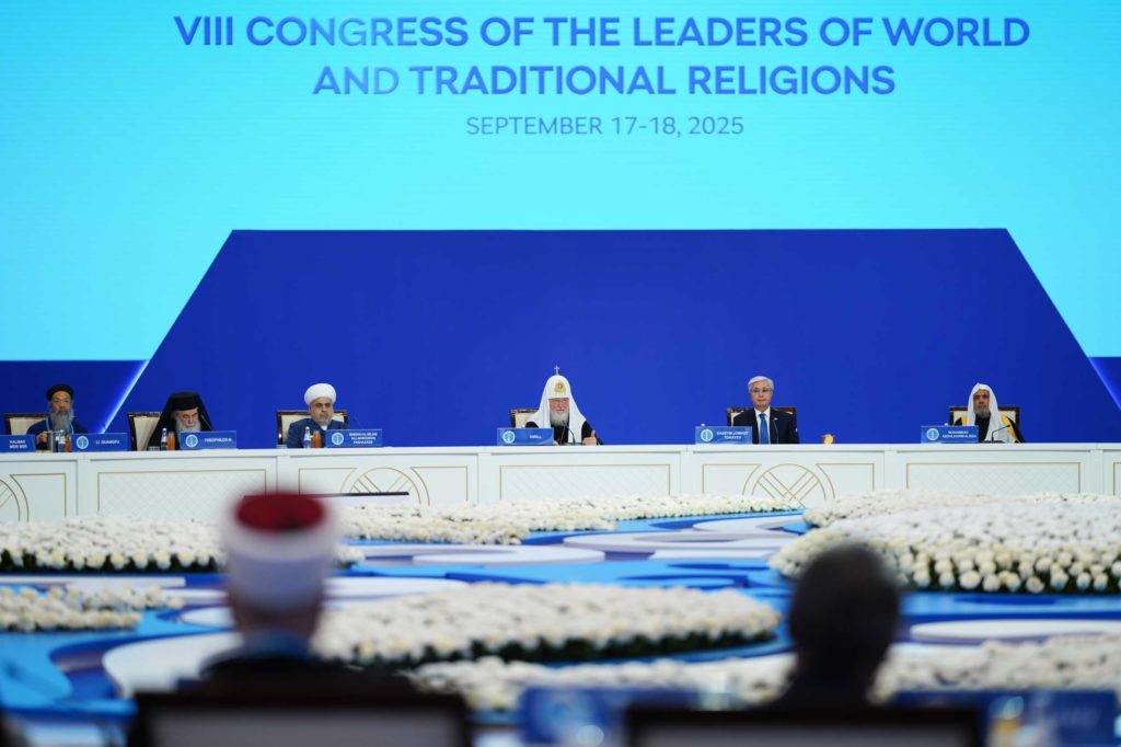 Выступление Святейшего Патриарха Кирилла на открытии VIII Съезда лидеров мировых и традиционных религий