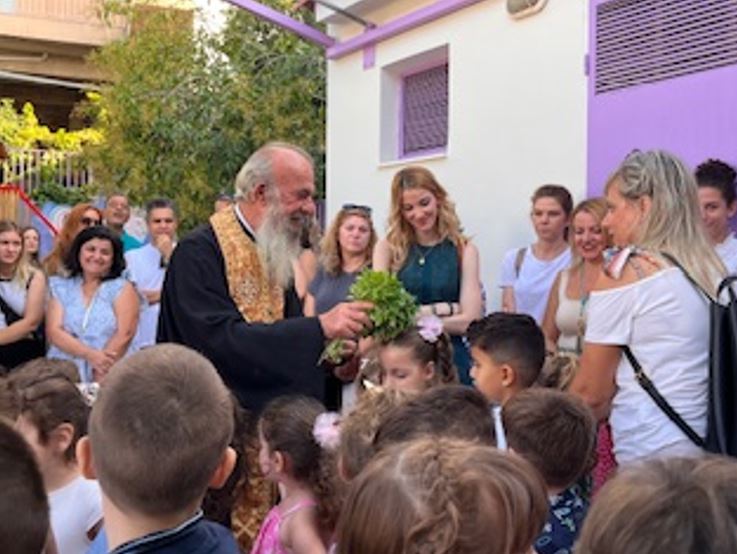 Η έναρξη της νέας σχολικής χρονιάς στη Λουτρόπολη Αιδηψού