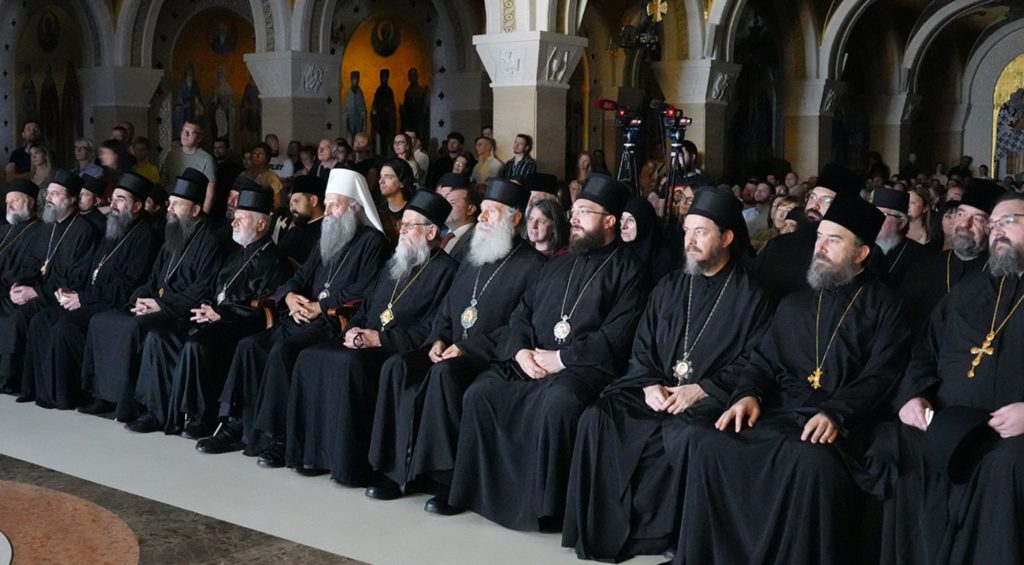 Патријарх Порфирије на прослави јубилеја Епископа хвостанског Алексеја