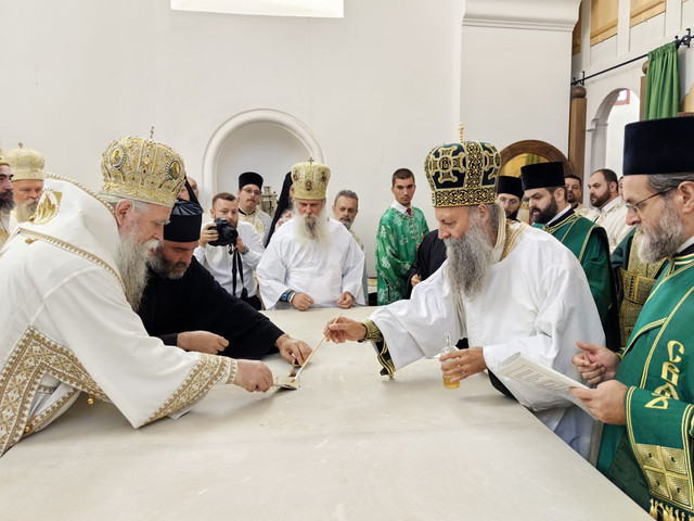 Ο Πατριάρχης Σερβίας τέλεσε τα εγκαίνια του Καθεδρικού Ναού στο Πάκρατς της Σλαβονίας