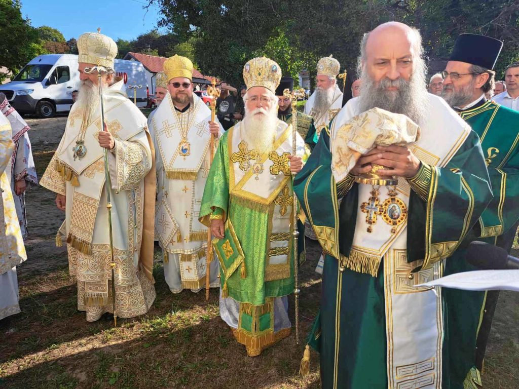 Με τον Πατριάρχη Σερβίας συλλειτούργησε ο Δημητριάδος Ιγνάτιος