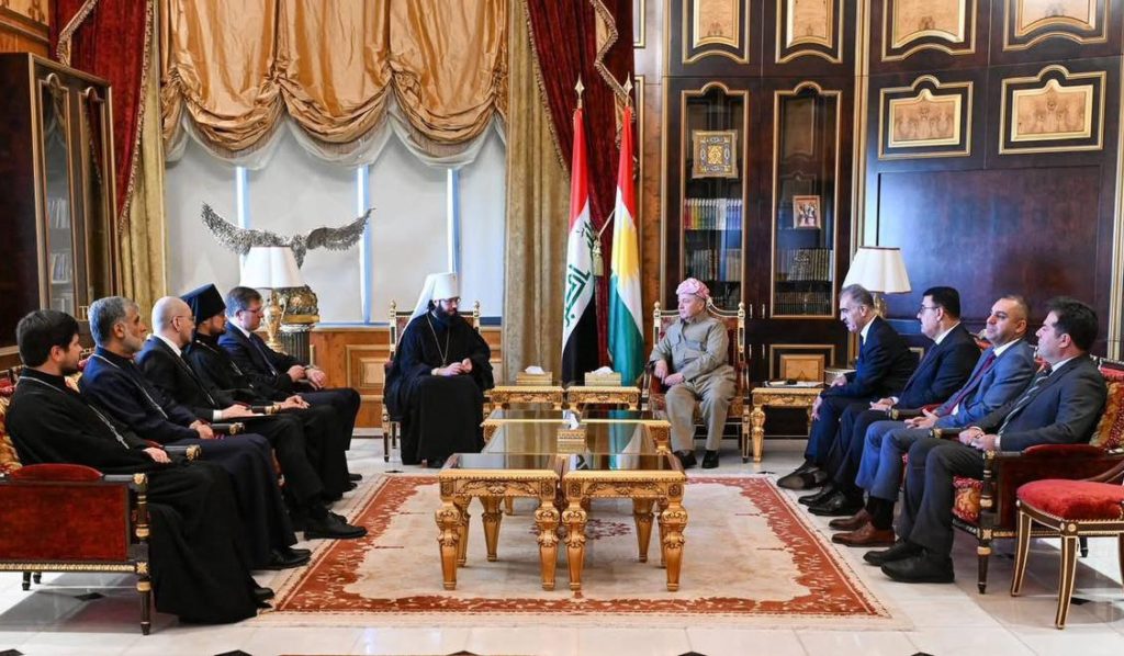 Митрополит Антоний встретился с национальным лидером курдского народа
