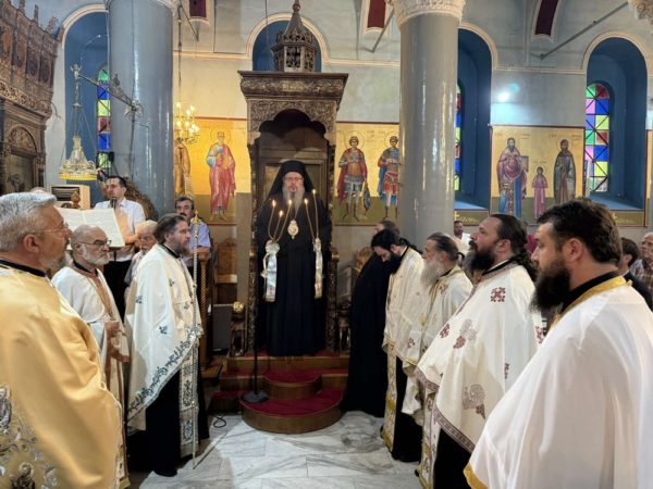 Ο Εσπερινός του Γενεσίου της Θεοτόκου στον Τύρναβο