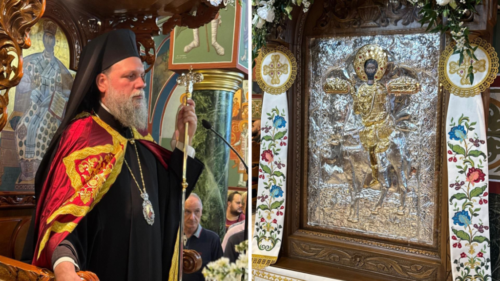 Η εορτή του Αγίου Ευσταθίου στον ομώνυμο Ναό στη Ν. Ιωνία