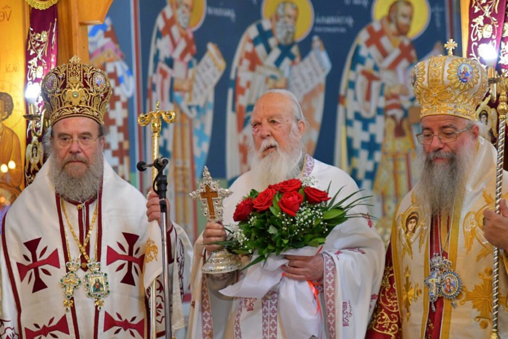 Δισαρχιερατική Θεία Λειτουργία της Υψώσεως του Τιμίου Σταυρού στον Άνω Σταυρό Θεσσαλονίκης