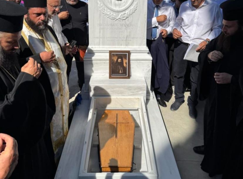 Μετά από 88 χρόνια ο Μητροπολίτης Κιτίου Νικόδημος Μυλωνάς επέστρεψε στη Λάρνακα – Μνημόσυνο και Ενταφιασμός (ΦΩΤΟ)