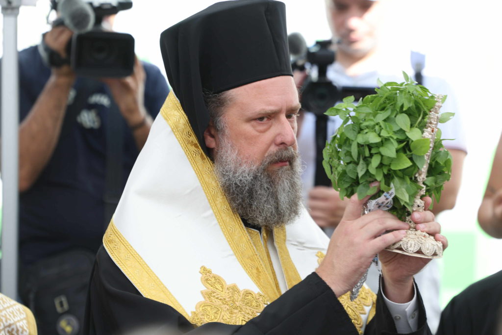 Ο Θεσσαλονίκης Φιλόθεος τέλεσε τα εγκαίνια της 89ης ΔΕΘ (ΦΩΤΟ)