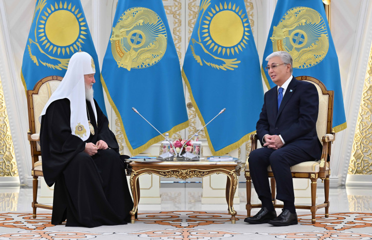 Состоялась встреча Святейшего Патриарха Кирилла с Президентом Республики Казахстан К.-Ж.К. Токаевым