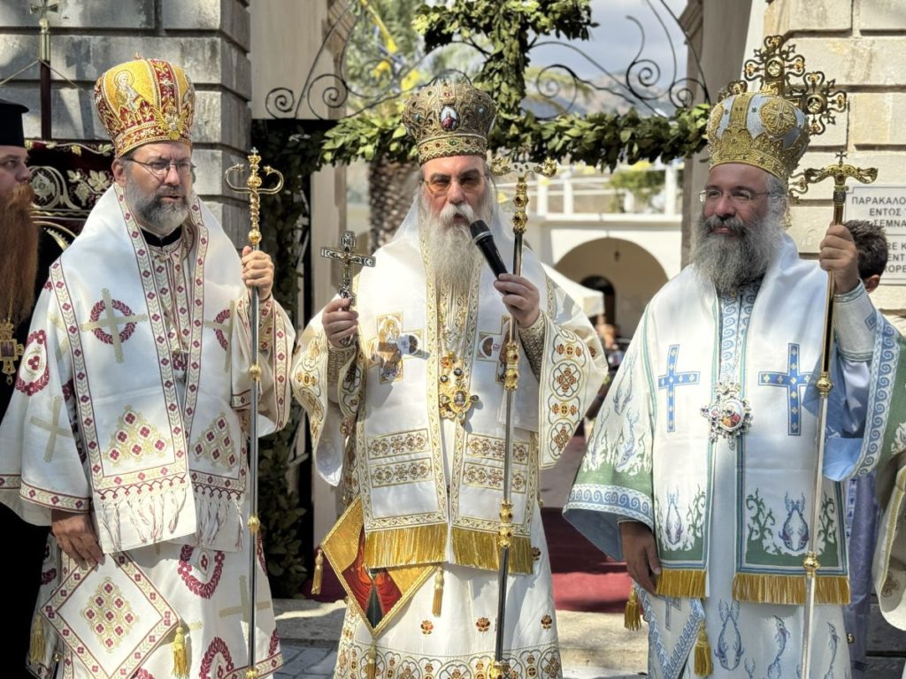 Πάνδημος εορτασμός της Παναγίας στα Μυριοκέφαλα Ρεθύμνου