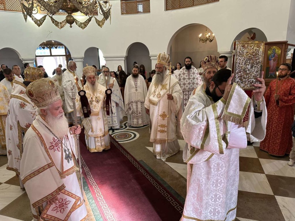 Η πρώτη Αρχιερατική Θεία Λειτουργία του Μητροπολίτη Αργυροκάστρου Ναθαναήλ