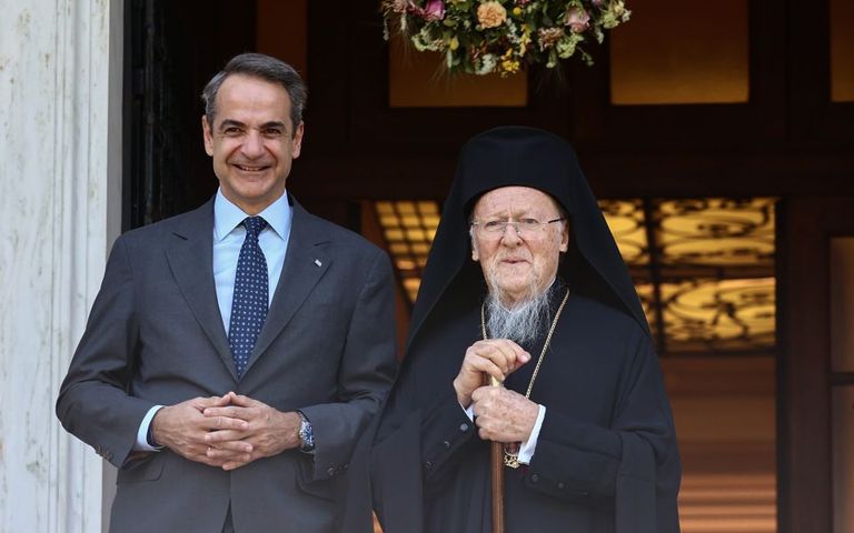 Με τον Κυριάκο Μητσοτάκη θα έχει συνάντηση στη Νέα Υόρκη ο Οικουμενικός Πατριάρχης