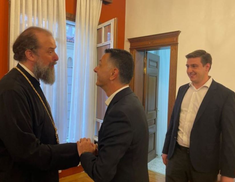 Στον Μητροπολίτη Θεσσαλονίκης ο Διευθυντής του του Πρωθυπουργικού Γραφείου στη Μακεδονία