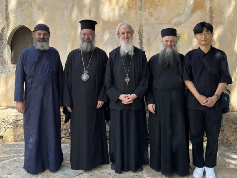 Ο Μητροπολίτης Κορέας Αμβρόσιος στην Ιερά Μητρόπολη Ρεθύμνης και Αυλοποτάμου