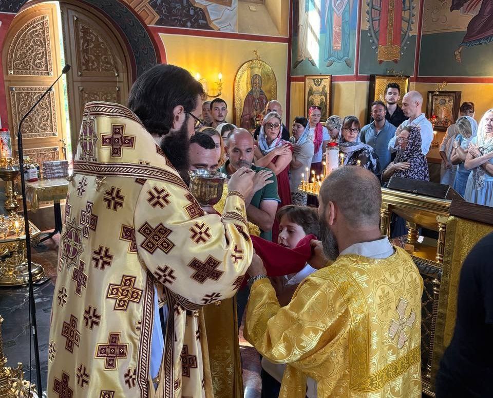 სსკგ-ის თავმჯდომარემ საღვთო ლიტურგია აღასრულა რომში, წმინდა დიდმოწამე ეკატერინეს ტაძარში