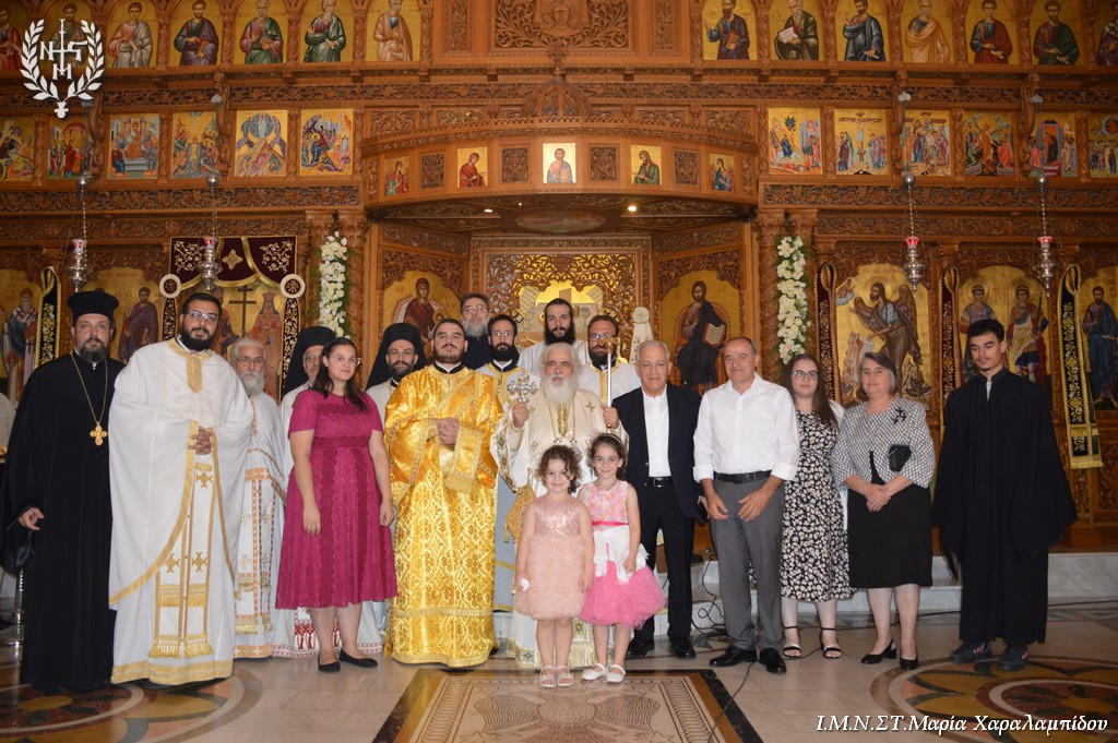 Χειροτονία διακόνου από τον Μητροπολίτη Νεαπόλεως και Σταυρουπόλεως