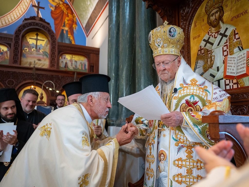 Μέγας Πρωτοπρεσβύτερος του Οικουμενικού Θρόνου ο π. Αλέξανδρος Καρλούτσος
