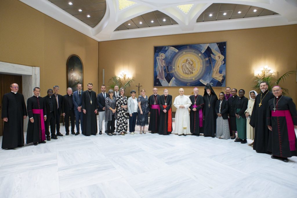 Ο Αντιπρόεδρος του ΤΕΕΣ συμμετείχε σε συνάντηση με τον Πάπα Λέοντα ΙΔ’