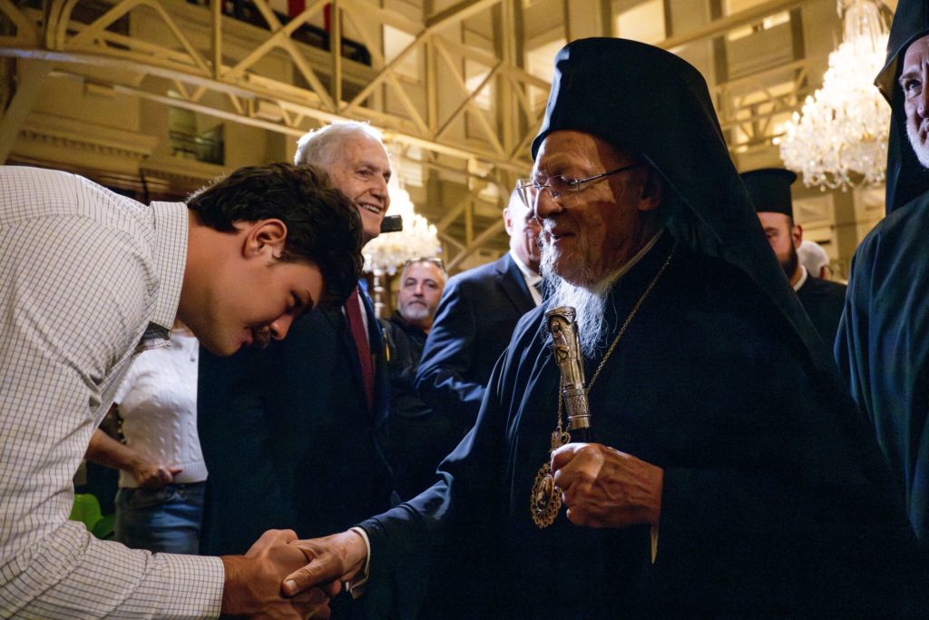 Η άφιξη του Οικουμενικού Πατριάρχη στην Ουάσιγκτον