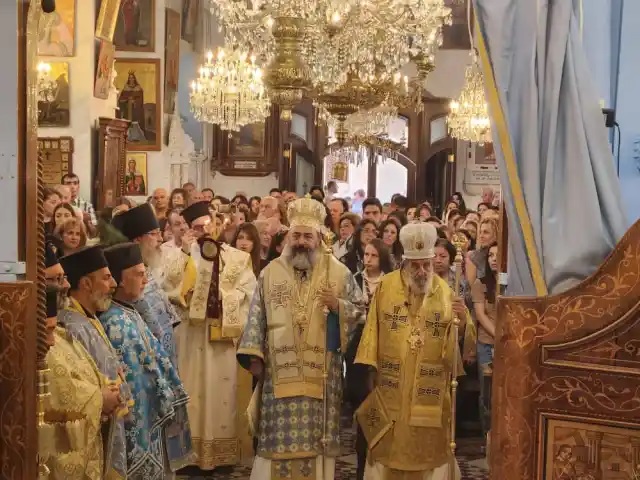 Представитель Русской Церкви принял участие в архиерейских богослужениях в монастыре Саедная в Сирии