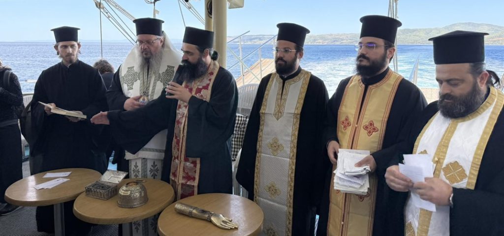 Πραγματοποιήθηκε ο προσκυνηματικός περίπλους του Αγιώνυμου Όρους της Μητροπόλεως Λαρίσης