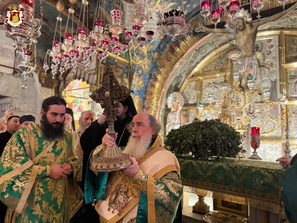 Η εορτή της Υψώσεως του Τιμίου Σταυρού στο Πατριαρχείο Ιεροσολύμων