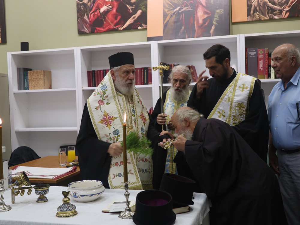 Αγιασμός για την έναρξη μαθημάτων της Σχολής Βυζαντινής και Παραδοσιακής Μουσικής στη Σύρο