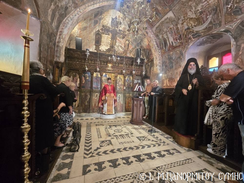 A’ Κυριακή Λουκά στην Ιερά Μονή Μεταμορφώσεως Μεγάλου Σωτήρος Σύμης