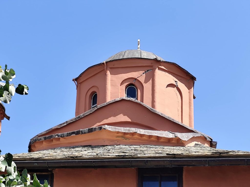 Ο «χάρτης» των ζημιών μετά τους σεισμούς στις Μονές του Αγίου Όρους