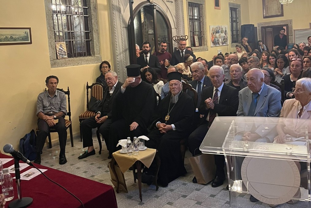 Παρουσίαση βιβλίου για τα Σεπτεμβριανά του ‘55 παρουσία του Οικουμενικού Πατριάρχη