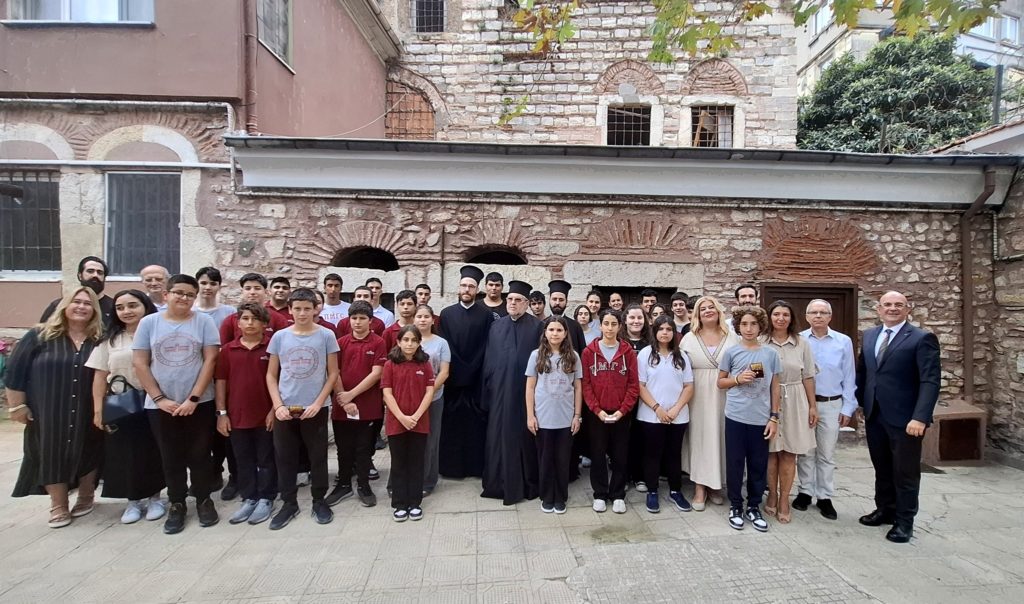 Αγιασμός στην Πατριαρχική Μεγάλη του Γένους Σχολή