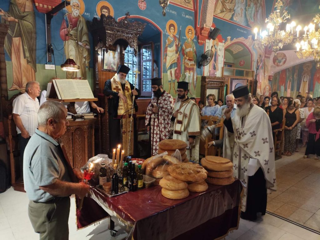 Η ανάμνηση του θαύματος του Αρχαγγέλου Μιχαήλ εν Χωναίς στο Μιτσερό
