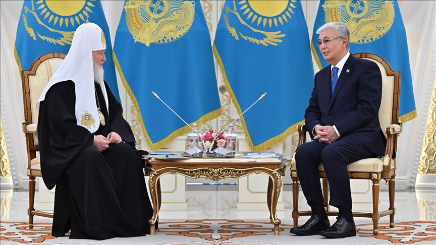 Συνάντηση Πατριάρχη Μόσχας με Πρόεδρο της Δημοκρατίας του Καζακστάν