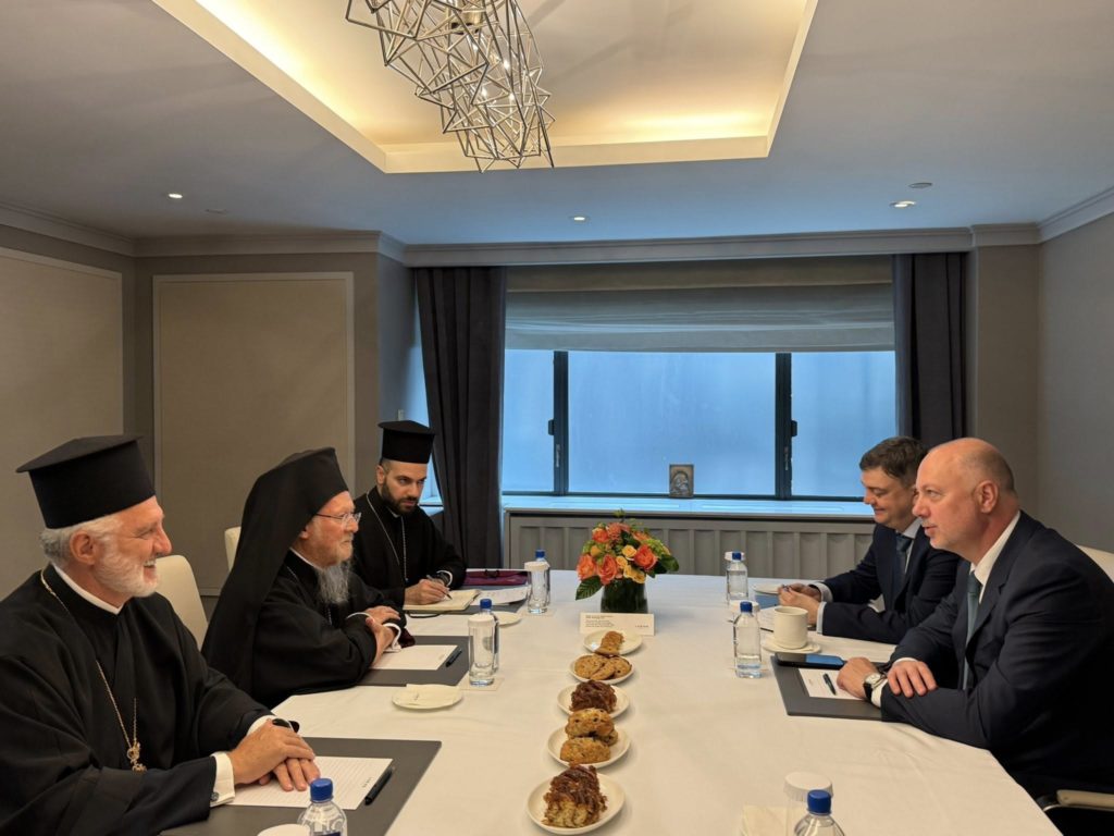 Νέα Υόρκη: Ο Οικουμενικός Πατριάρχης συναντήθηκε με τον Πρόεδρο της Αρμενίας και τον Πρωθυπουργό της Βουλγαρίας