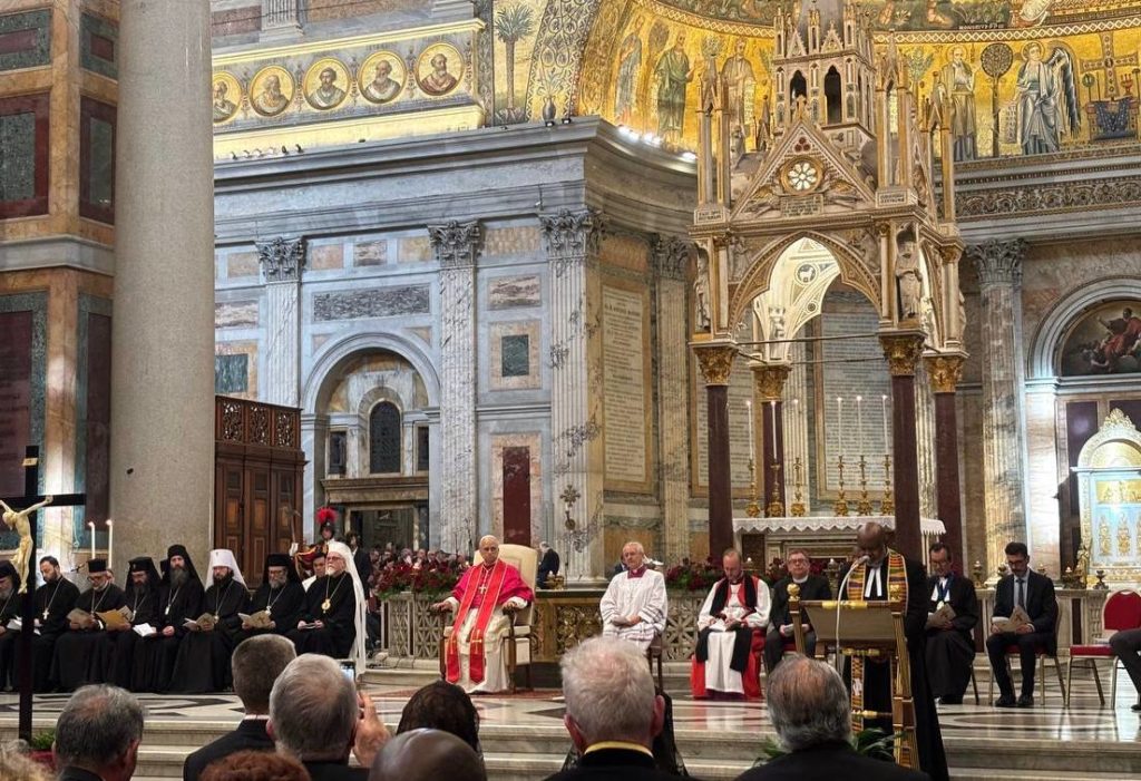 Σε διαχριστιανική συνάντηση στο Βατικανό συμμετείχε ο Μητροπολίτης Βολοκολάμσκ Αντώνιος