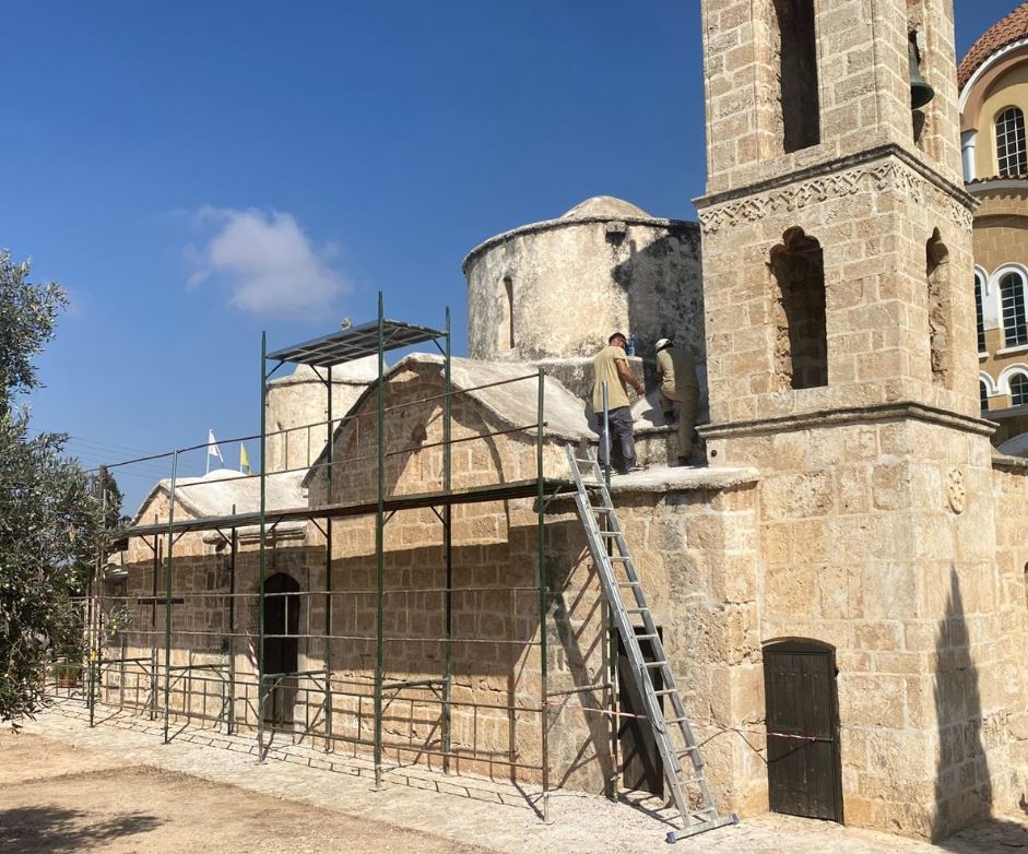 Εργασίες συντήρησης της παλαιάς Εκκλησίας του Αρχαγγέλου Μιχαήλ στο Δημοτικό Διαμέρισμα Φρενάρους
