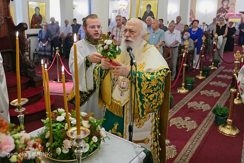 Η εορτή της Υψώσεως του Τιμίου Σταυρού στον Ι. Ναό Αγίου Λουκά στην Μονή Δοβρά