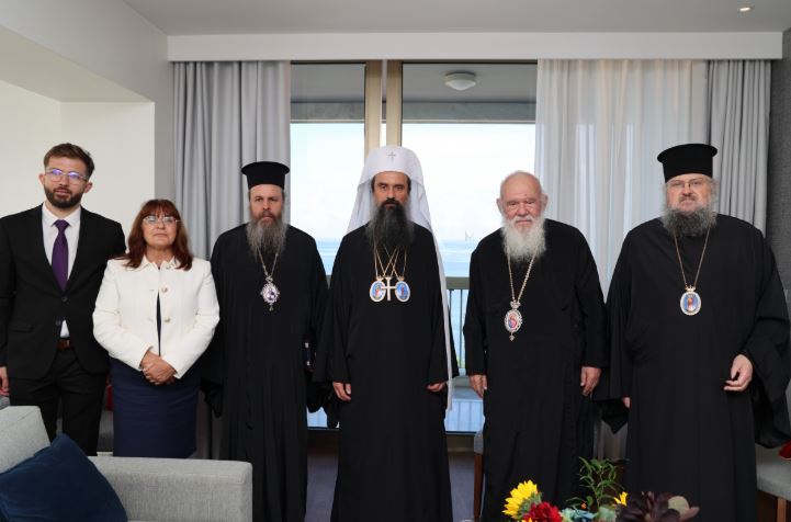 Българският патриарх Даниил се срещна с Атинския архиепископ Йероним II
