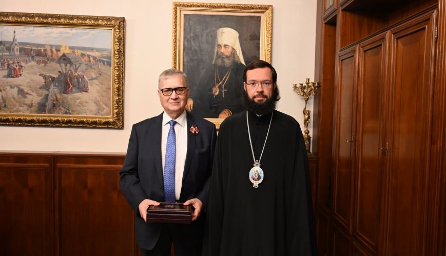 Патриаршая награда вручена российскому дипломату