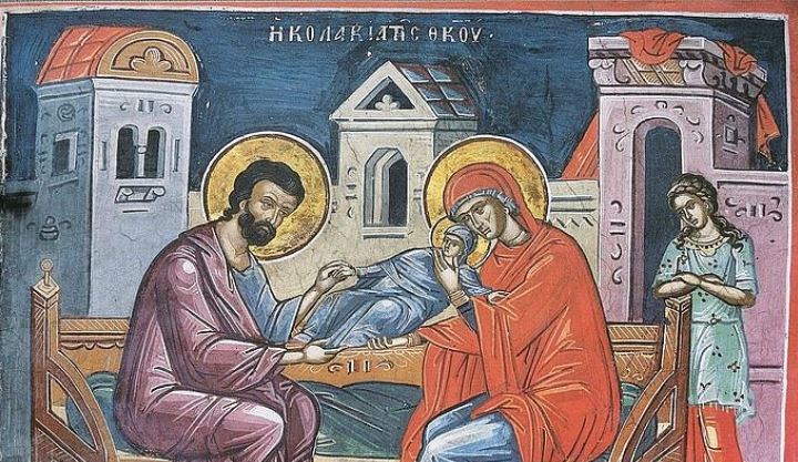 Mbledhja për Hyjprindërit Joakim e Ana. Etërit e Sinodit të Tretë Ekumenik. Omari i Teruanit