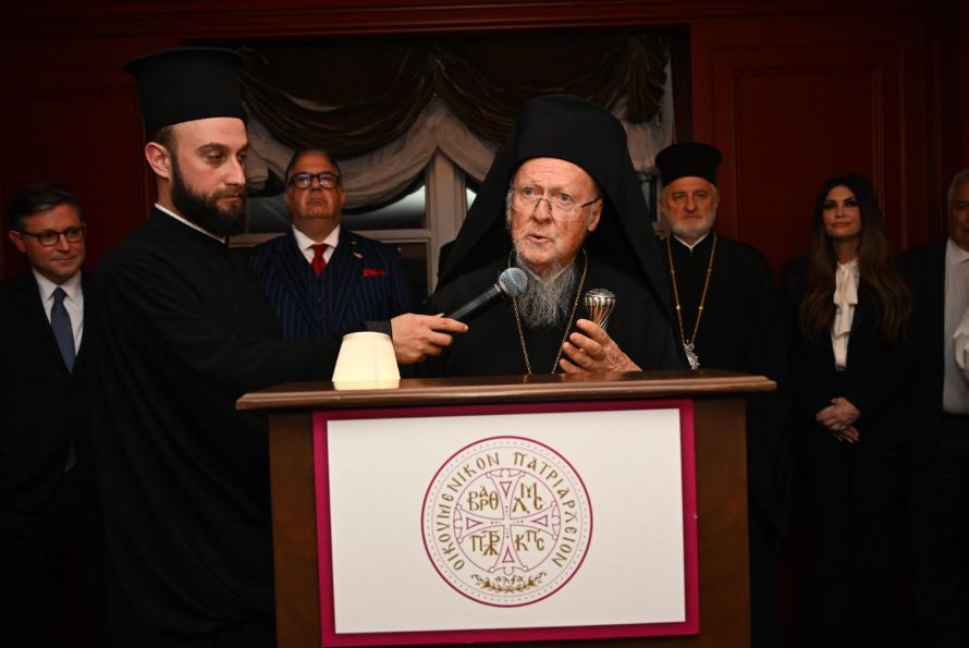 At Capitol Hill reception for Ecumenical Patriarch Bartholomew, faith, nation and the “American Dream” take center stage