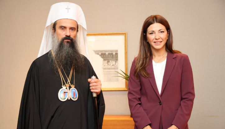 Българският патриарх Даниил се срещна с министъра на образованието и религиозните култове на Република Гърция г-жа София Захараки