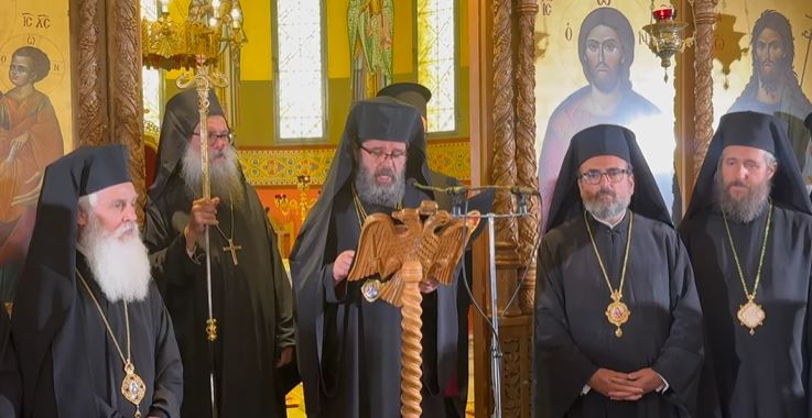 Fjala e Kryepiskopit të Tiranës, Durrësit dhe gjithë Shqipërisë, Imzot Joanit, në fronëzimin e Mitropolitit të Korçës, Imzot Anastasit